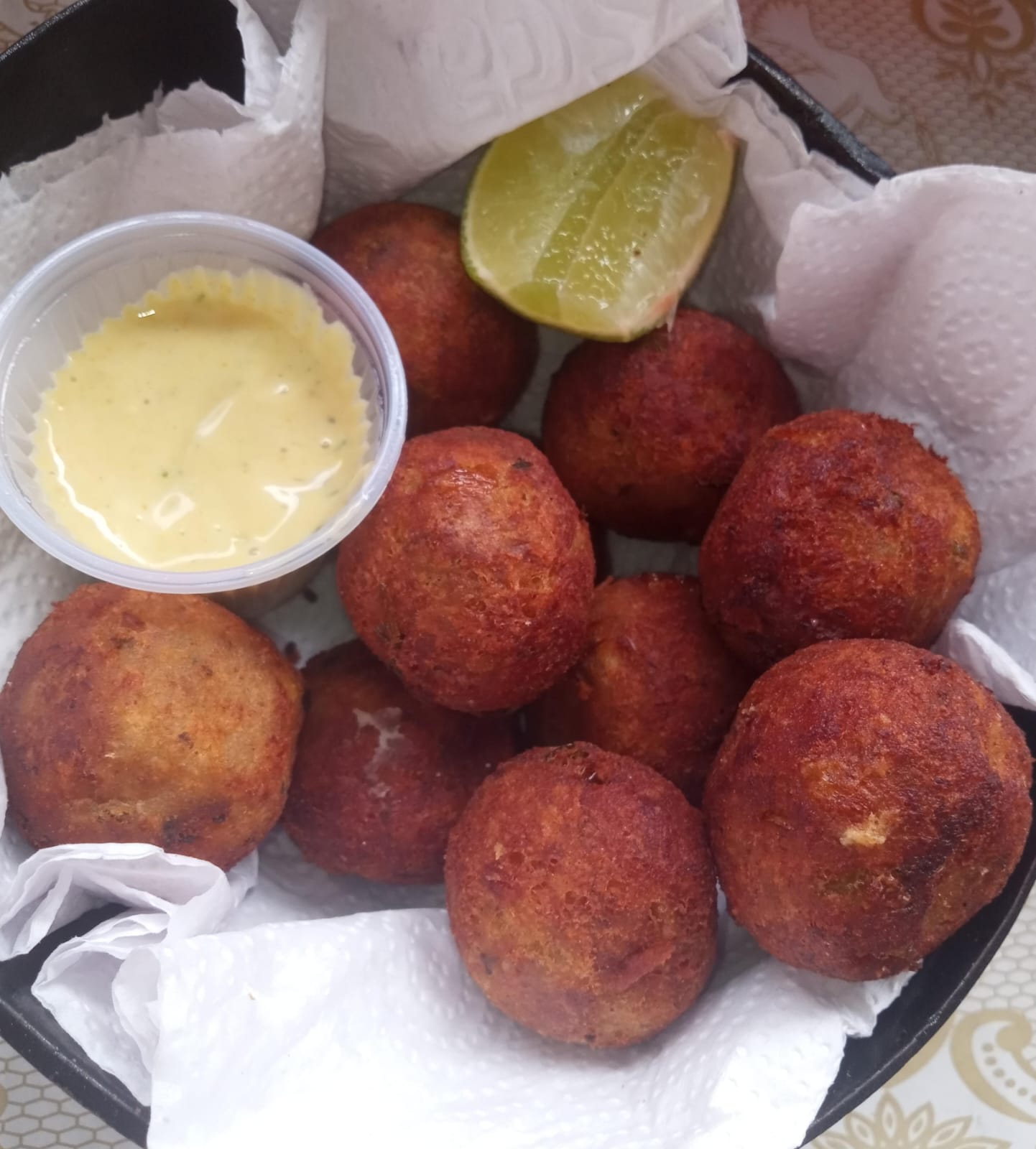 Bolinho de piracuí 10 unidades
