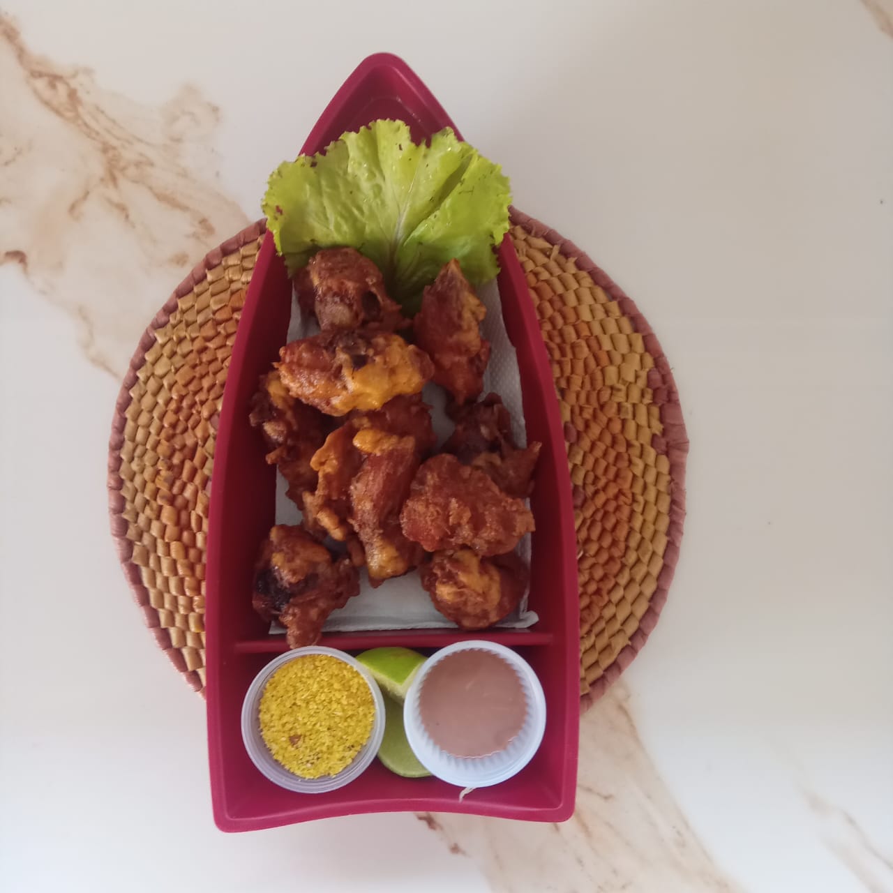 Frango a passarinho